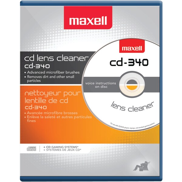 Maxell Maxlink Pro CD/DVD Laser Lens Cleaner 190048